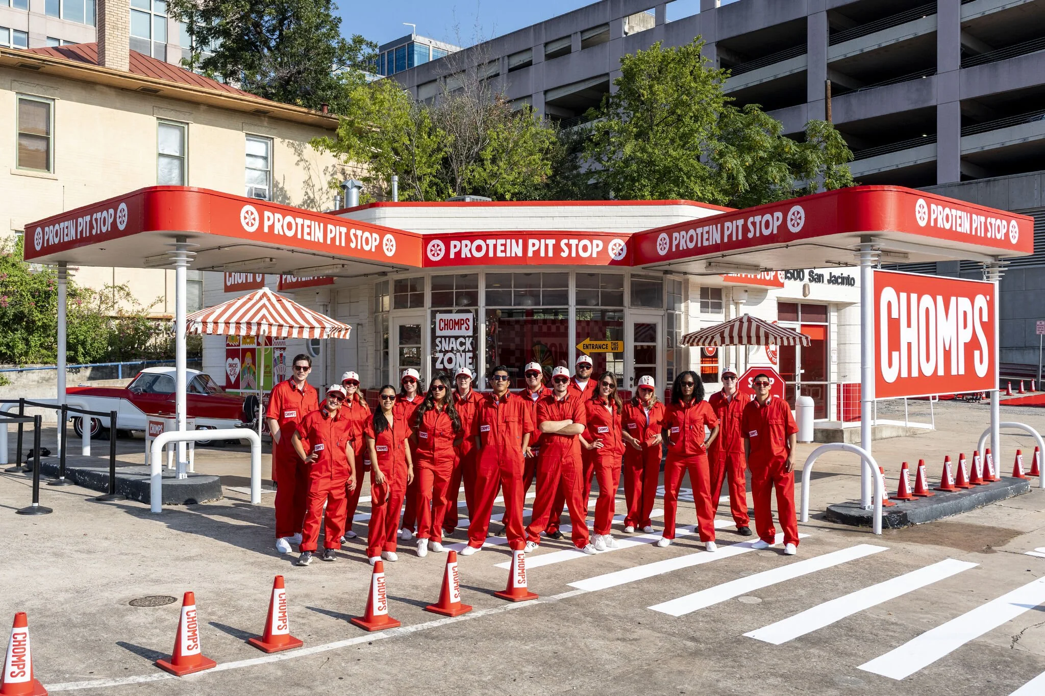 CHOMPS: Protein Pit Stop