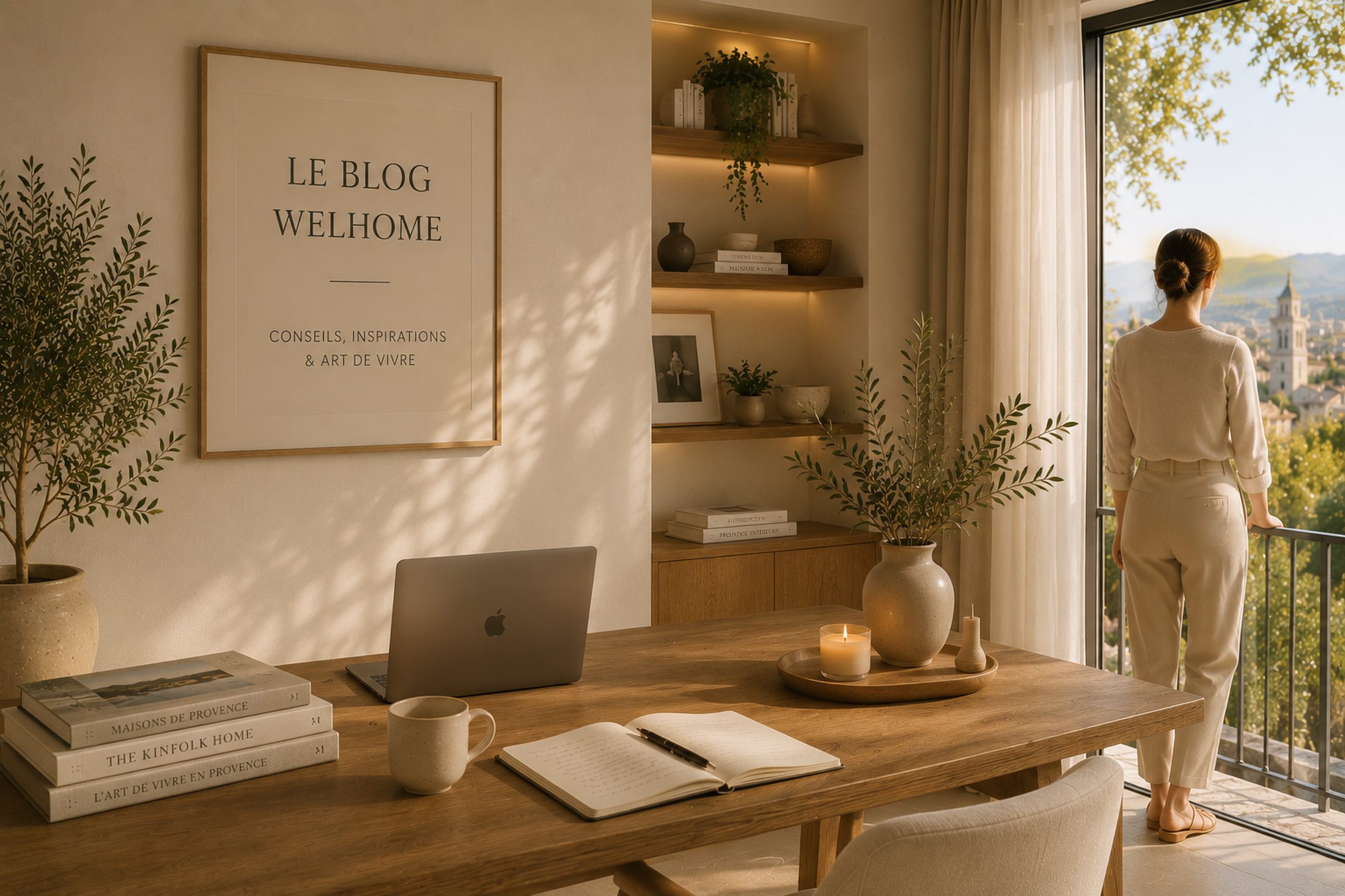 Vue panoramique d'une propriété gérée par Welhome France