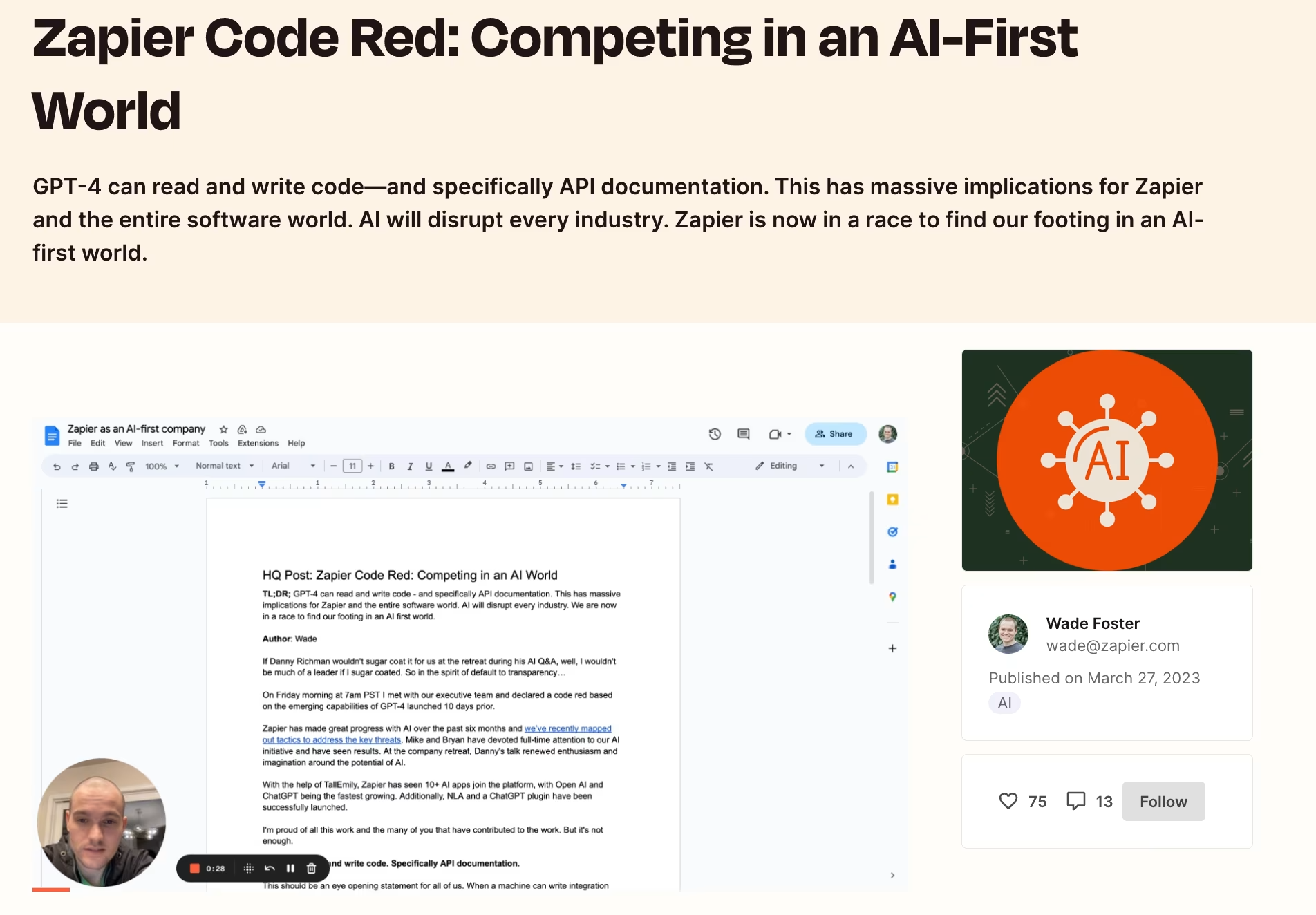 Comment Zapier a transformé son entreprise grâce à l’IA : le guide complet à lire absolument