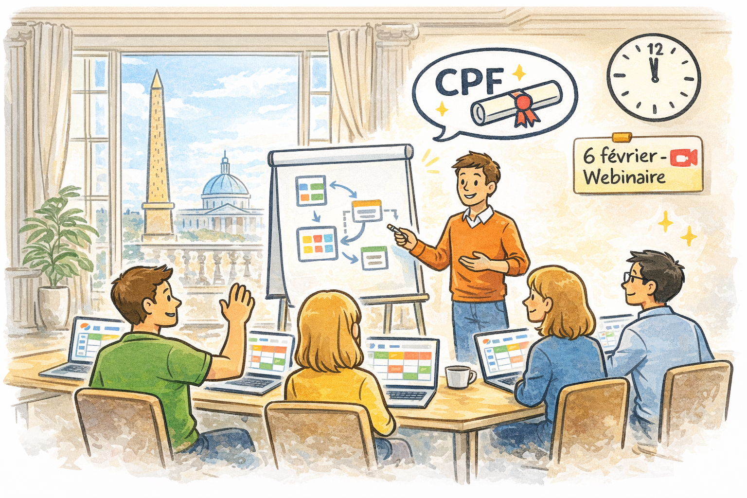 Webinaire Airtable : découvrez notre formation avancée en présentiel (éligible CPF)