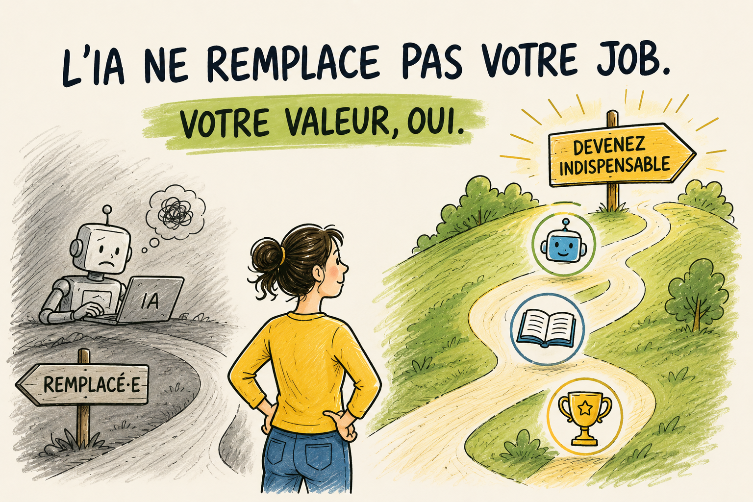 L’IA va-t-elle remplacer notre travail ou ouvrir une fenêtre d’opportunités ?