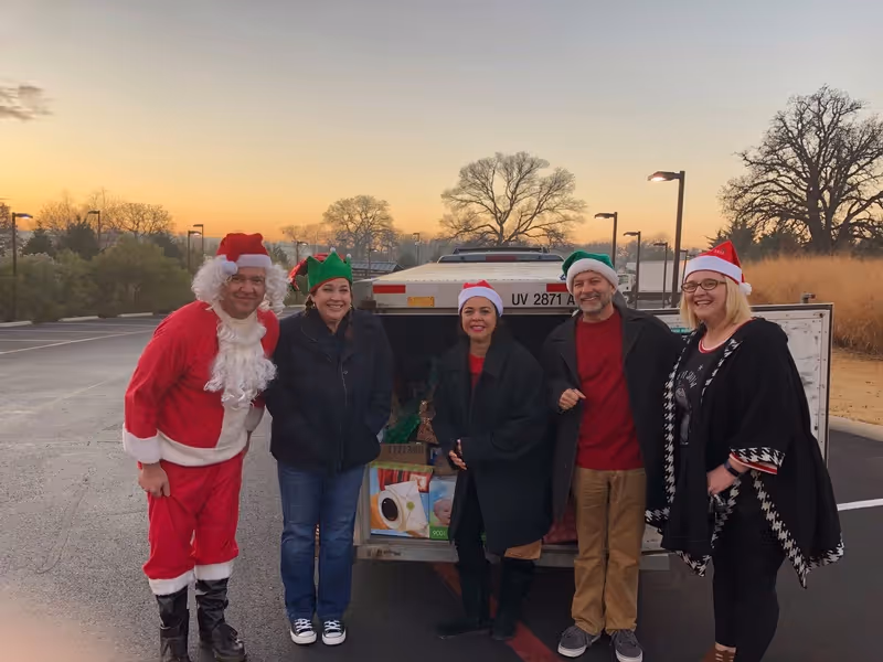 Angel Tree Delivery for Our Employees