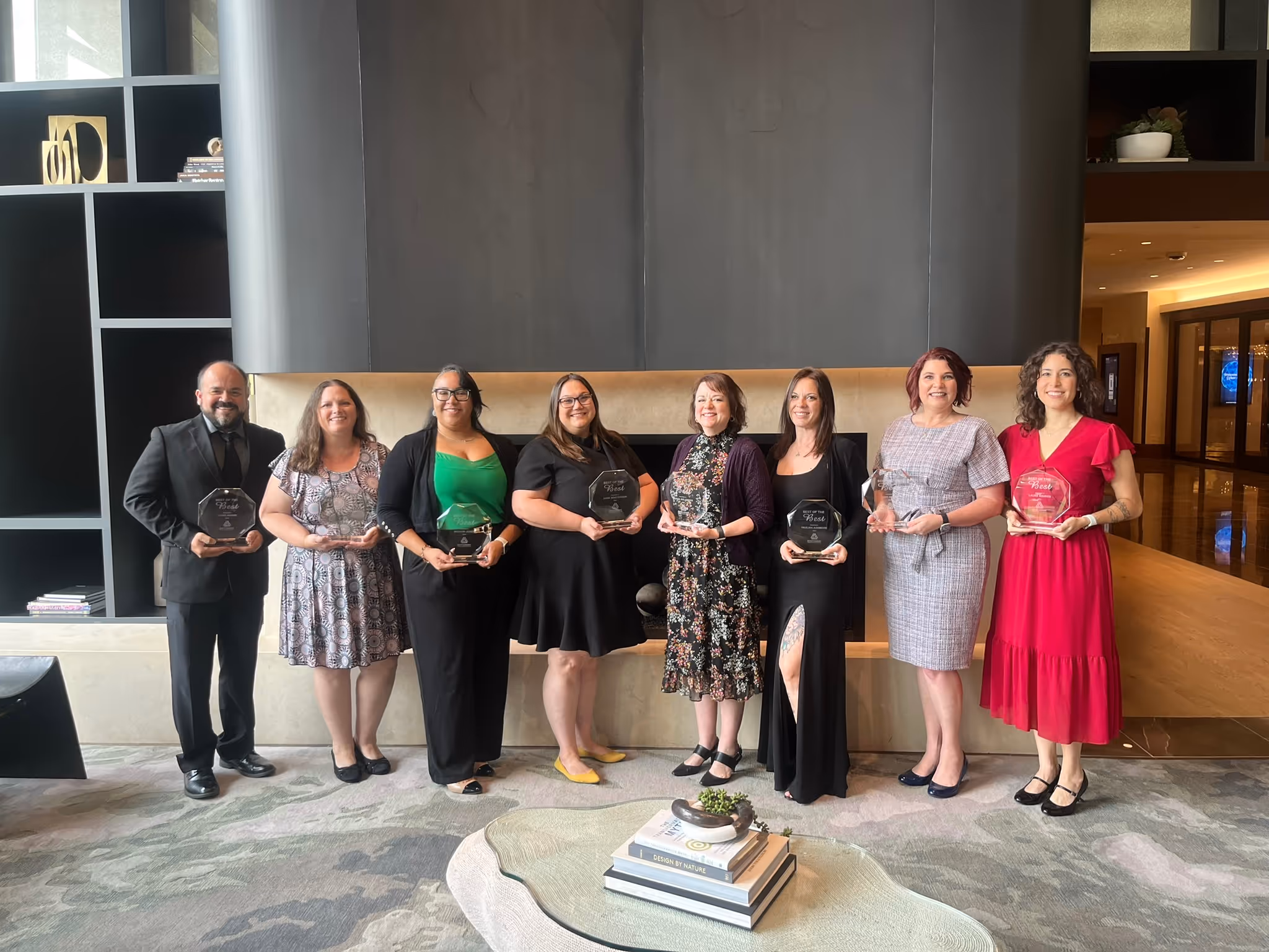 An image of a hometown hospitality logo