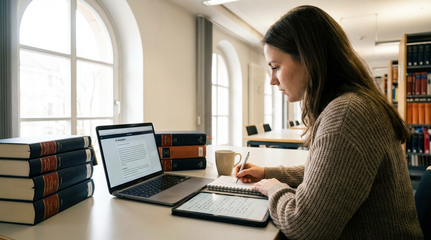 Mit KI perfekt Lernen: So meisterst du dein Jurastudium effizient