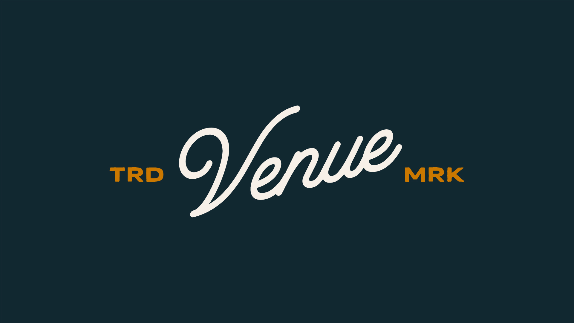 The Venue brand and logo design created for Wilmington Brewing Company’s new gathering space next to their brewery