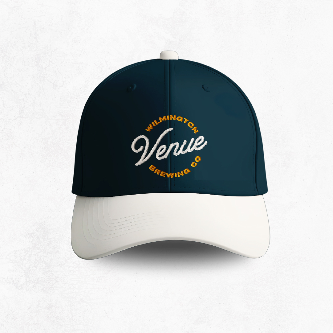 the venue wilmington nc logo design