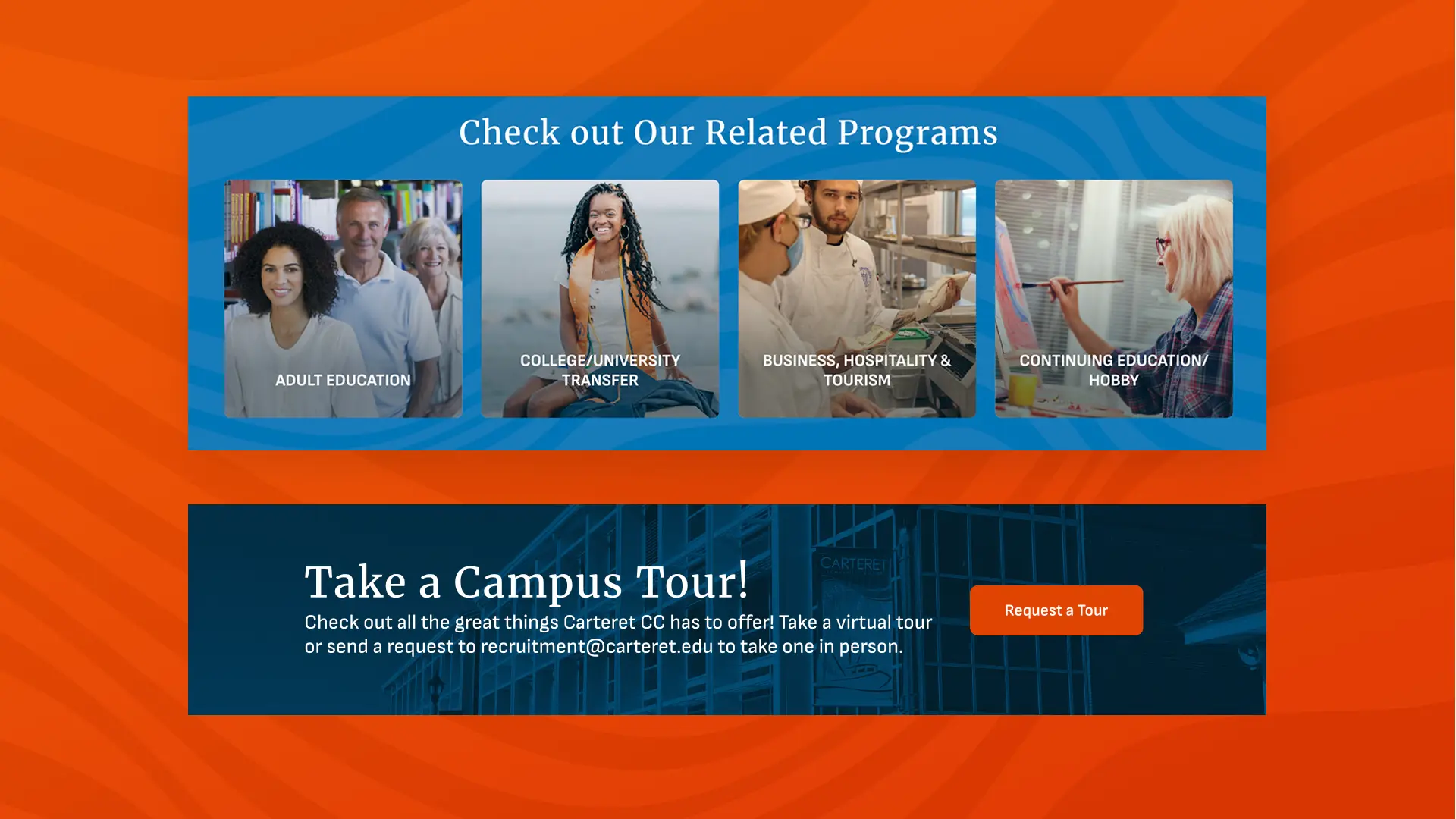 Carteret Community College Web Design