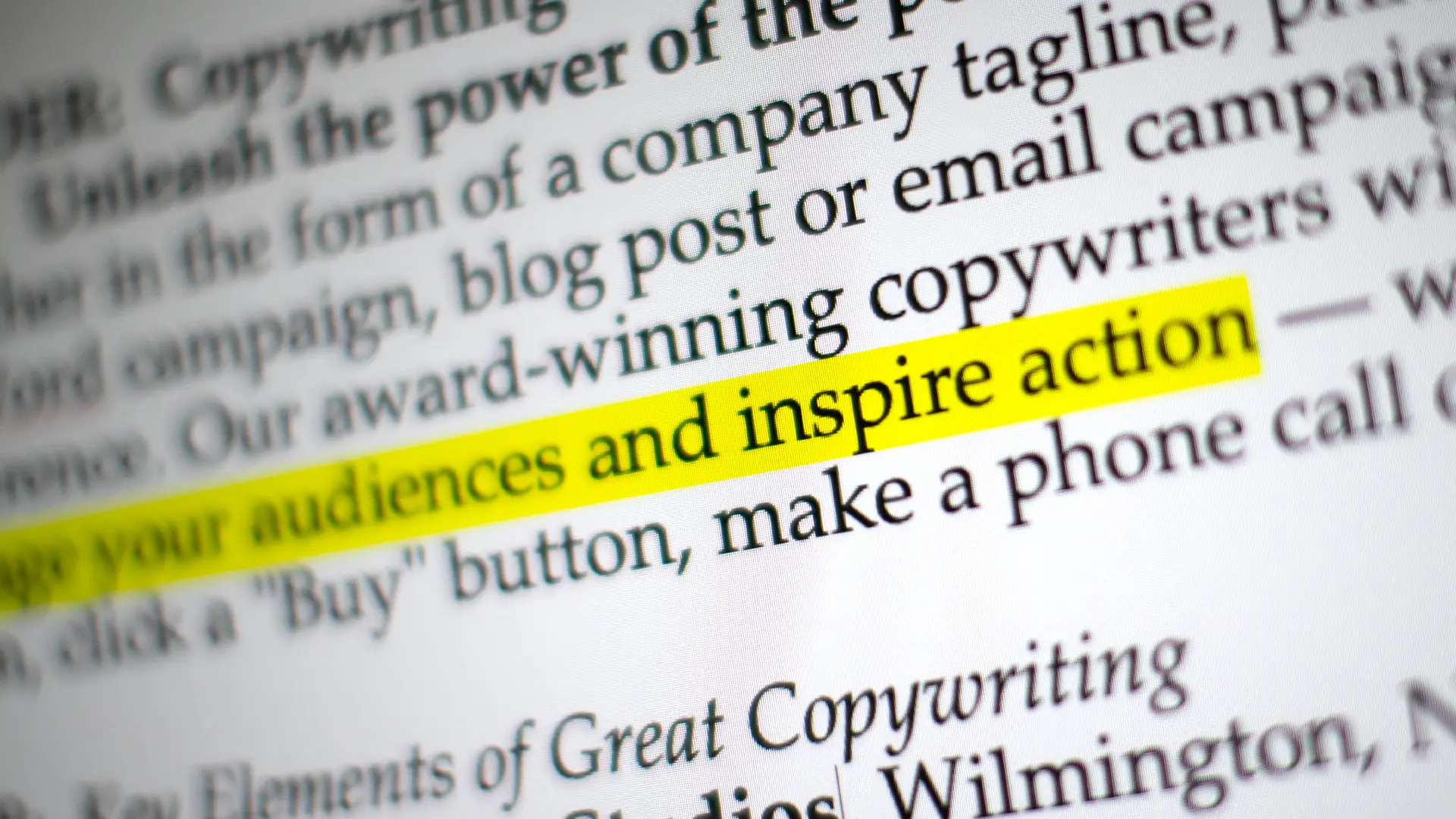 brand voice copywriting agency