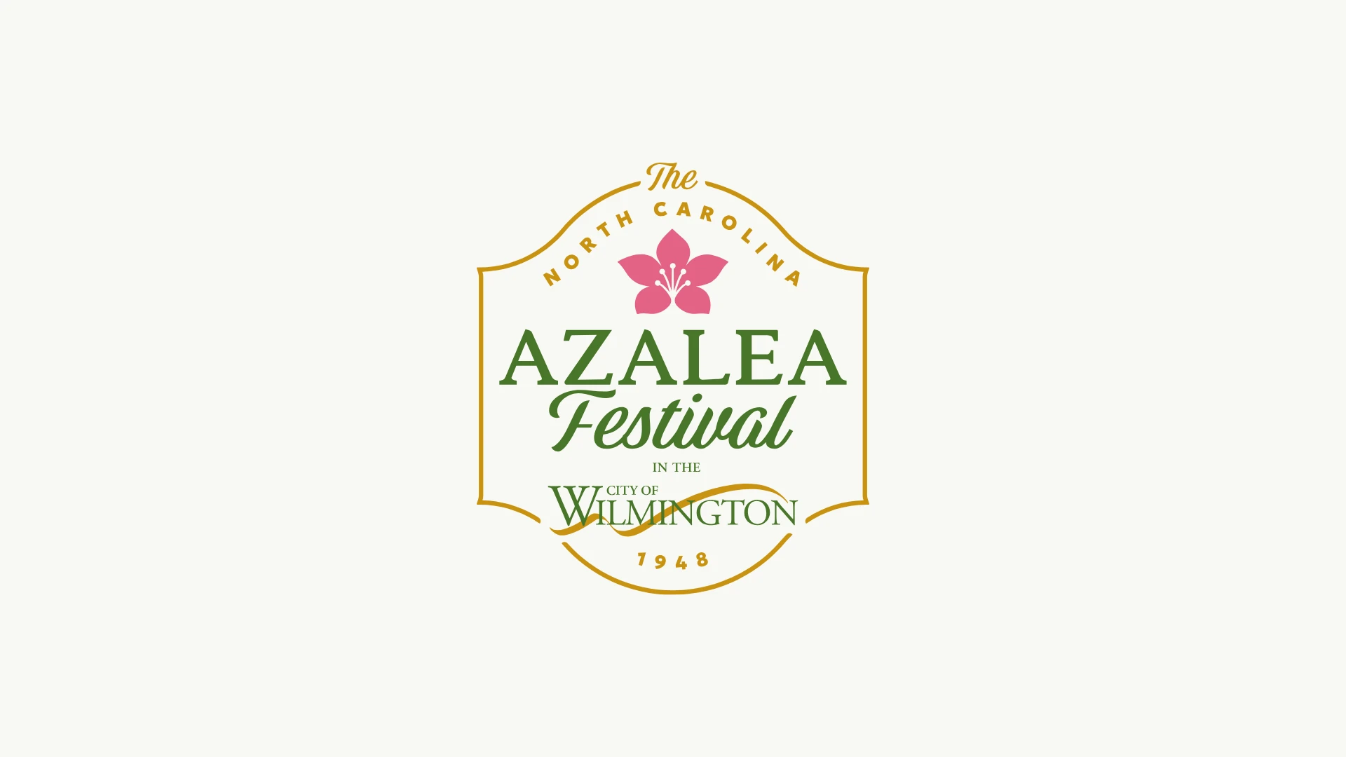 North Carolina Azalea Festival Logo Design