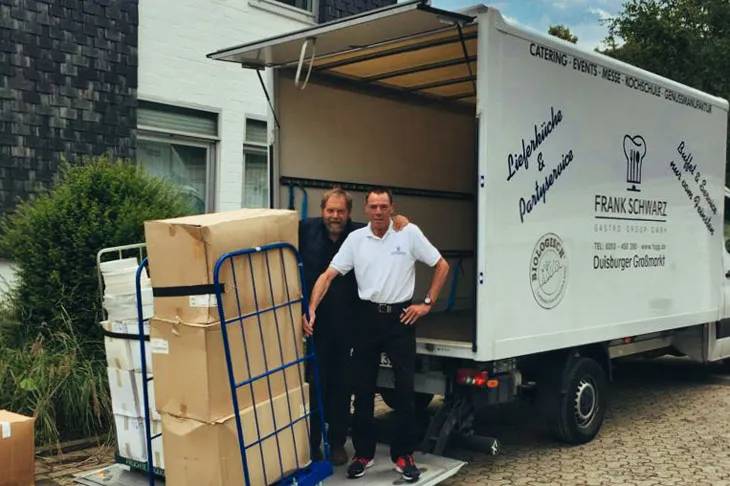 FSGG kocht für Helfer und Opfer der Flutkatastrophe