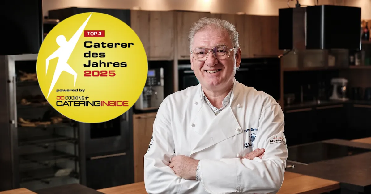 FSGG zählt zu den TOP 3 beim Wettbewerb „Caterer des Jahres 2025“