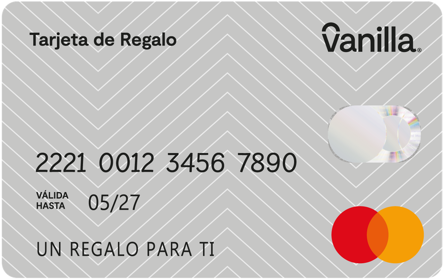 Tarjeta de regalo Vanilla Monto Variable