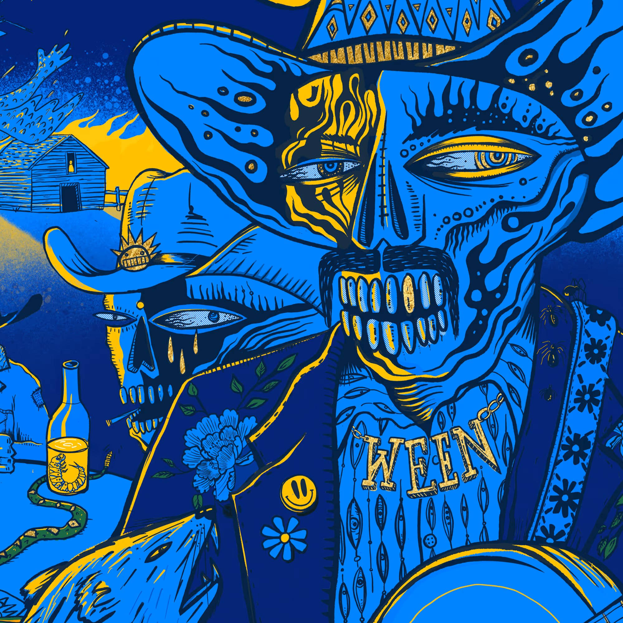 ween show poster bonner, MT