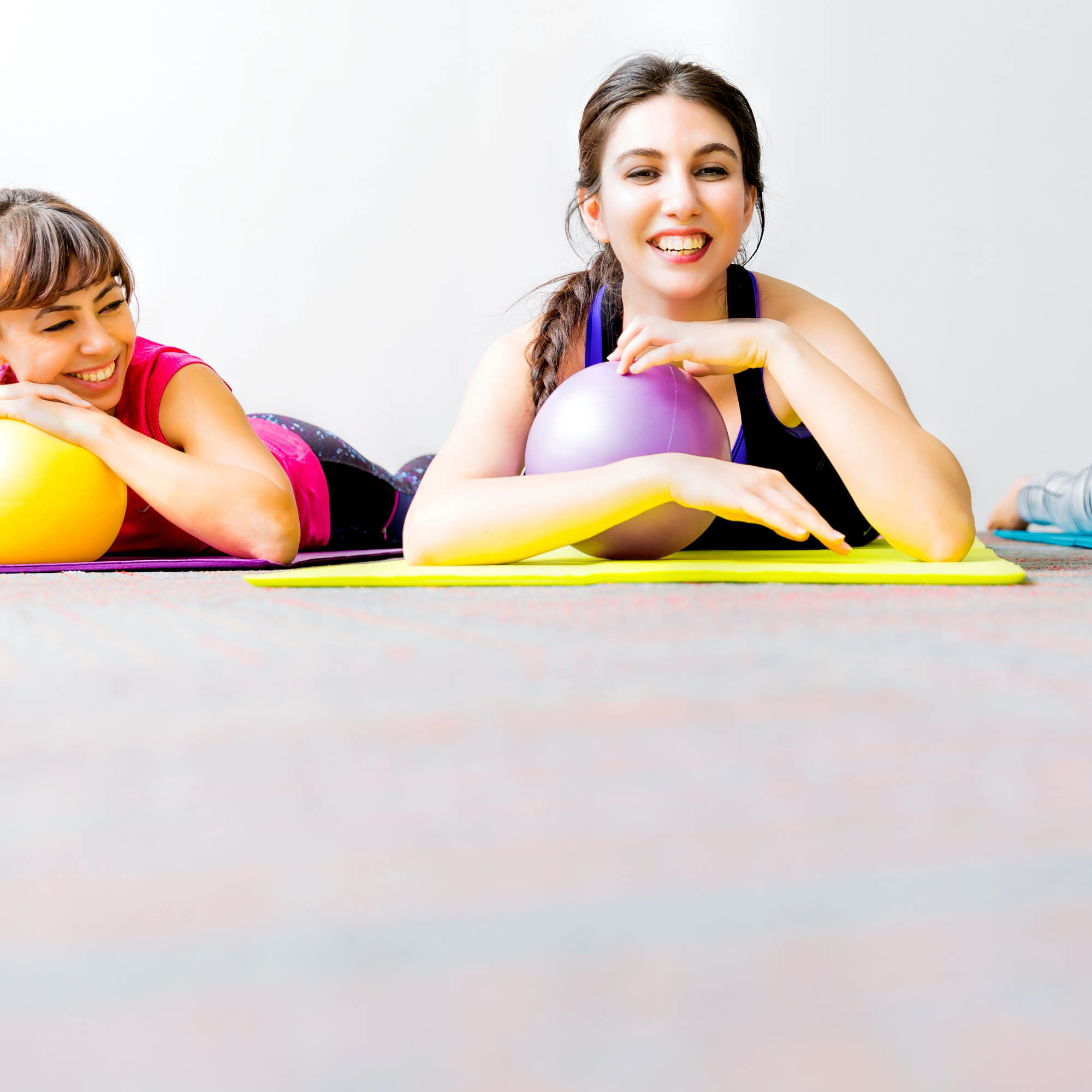 ladies doing pilates