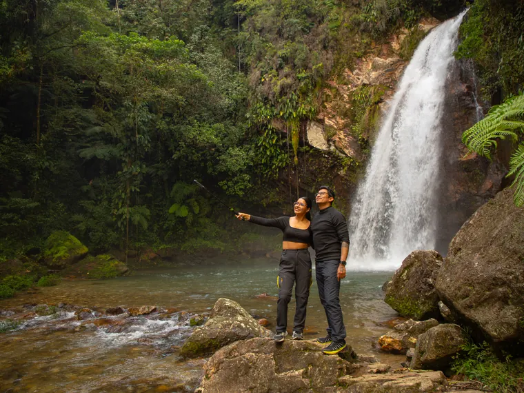 El Salto Waterfall in Cuetzalan