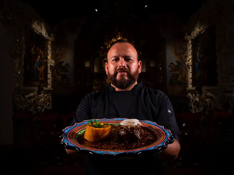 Mole Poblano Dish