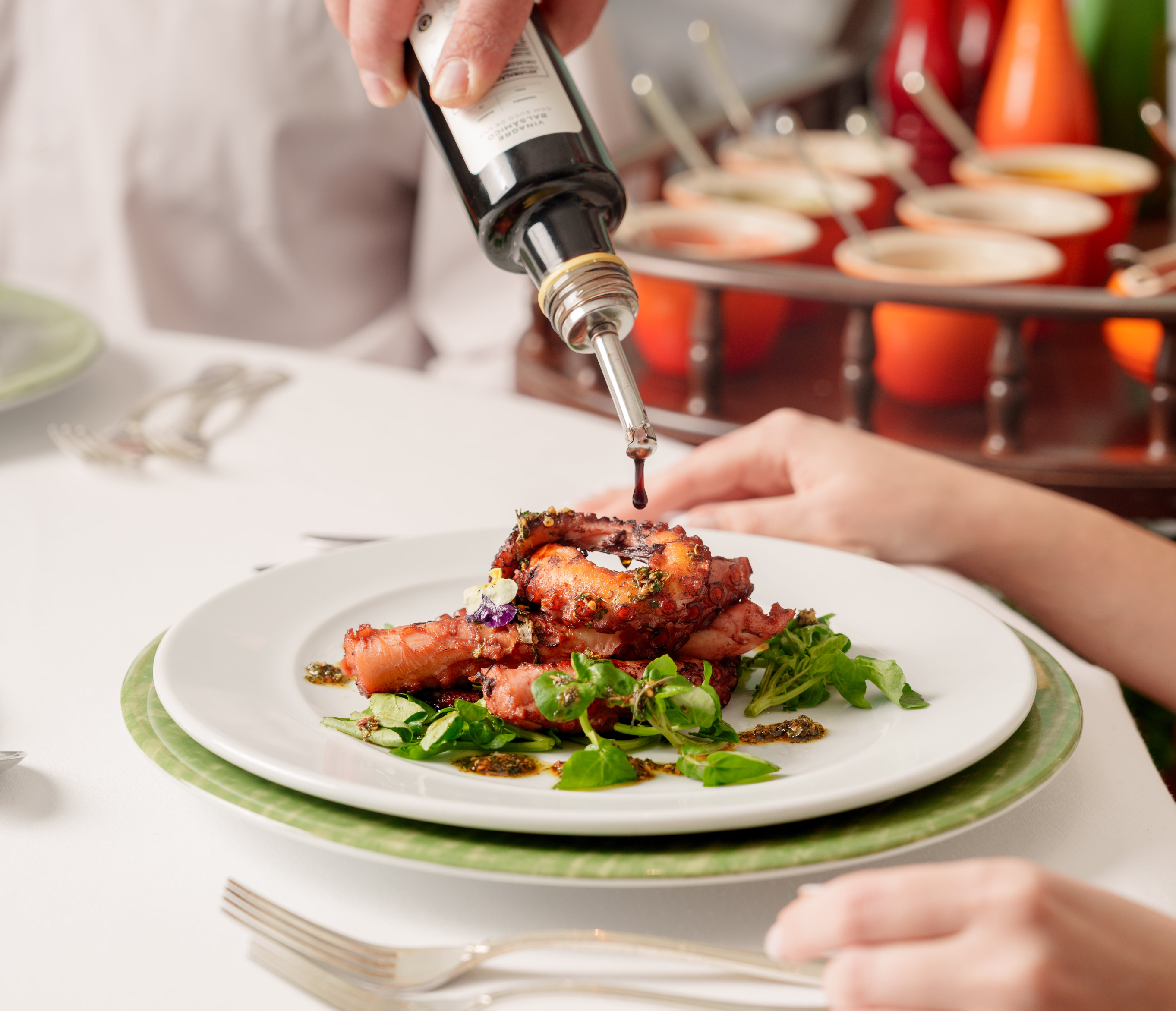 Como é a gastronomia em um resort de saúde?