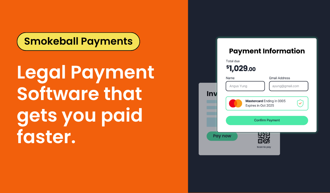 Legal Payments Made Easy | Smokeball Payments for Law Firms