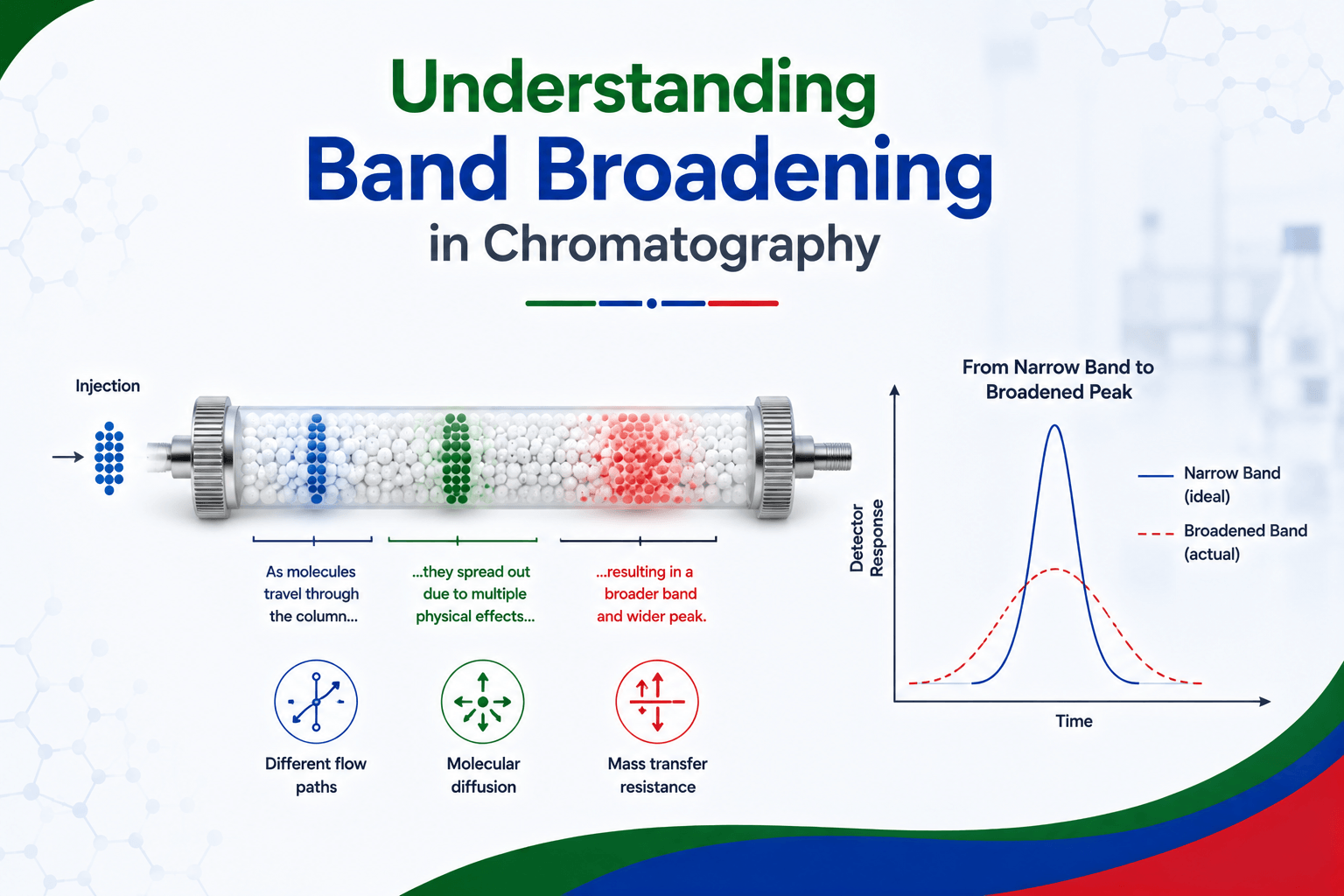 Understanding Band Broadening in Chromatography