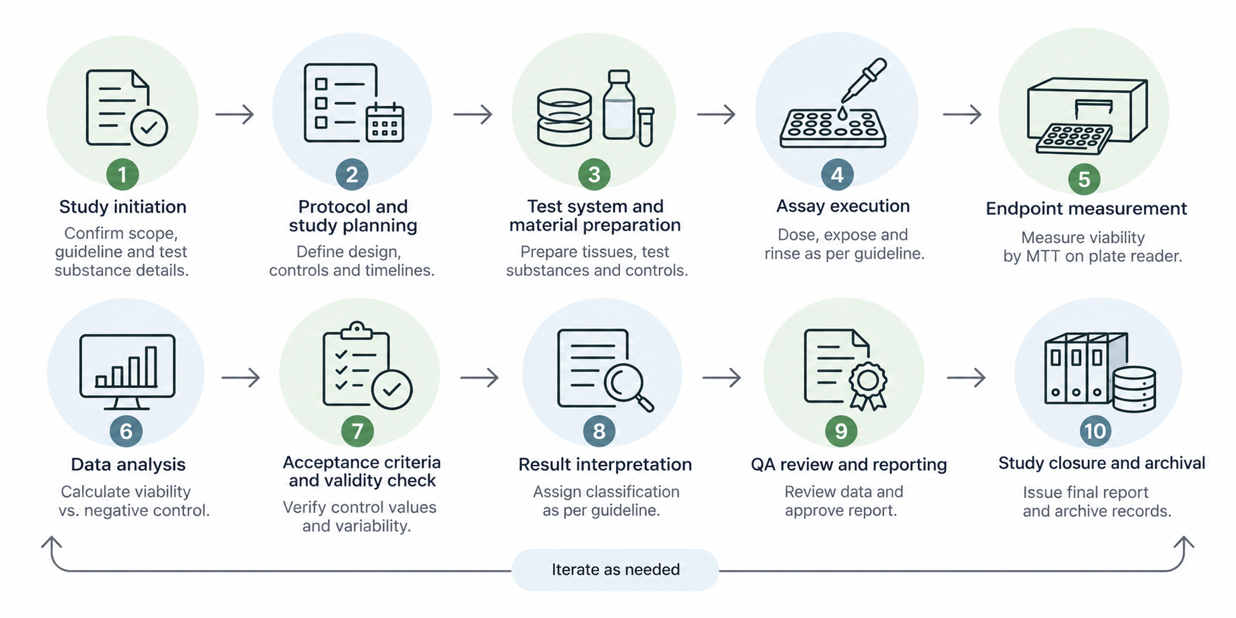 Study workflow