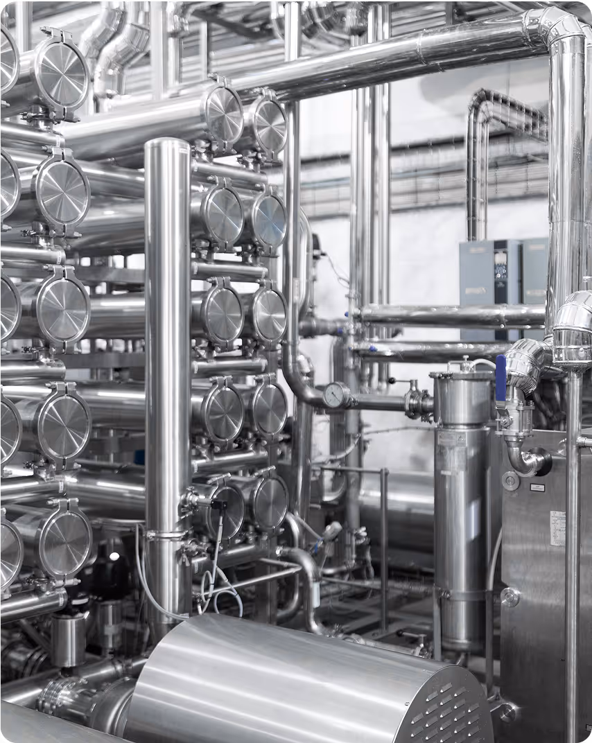 Aufnahme einer Industrieanlage