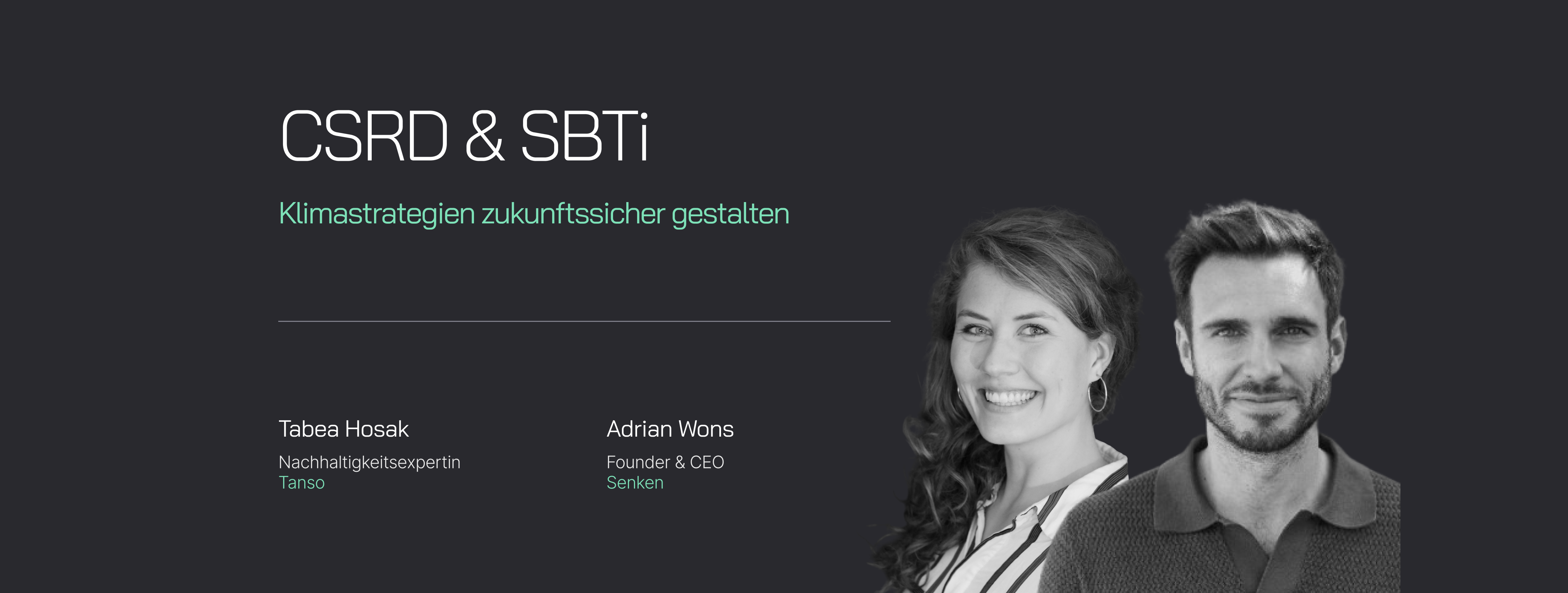 CSRD & SBTi - Tanso Webinar