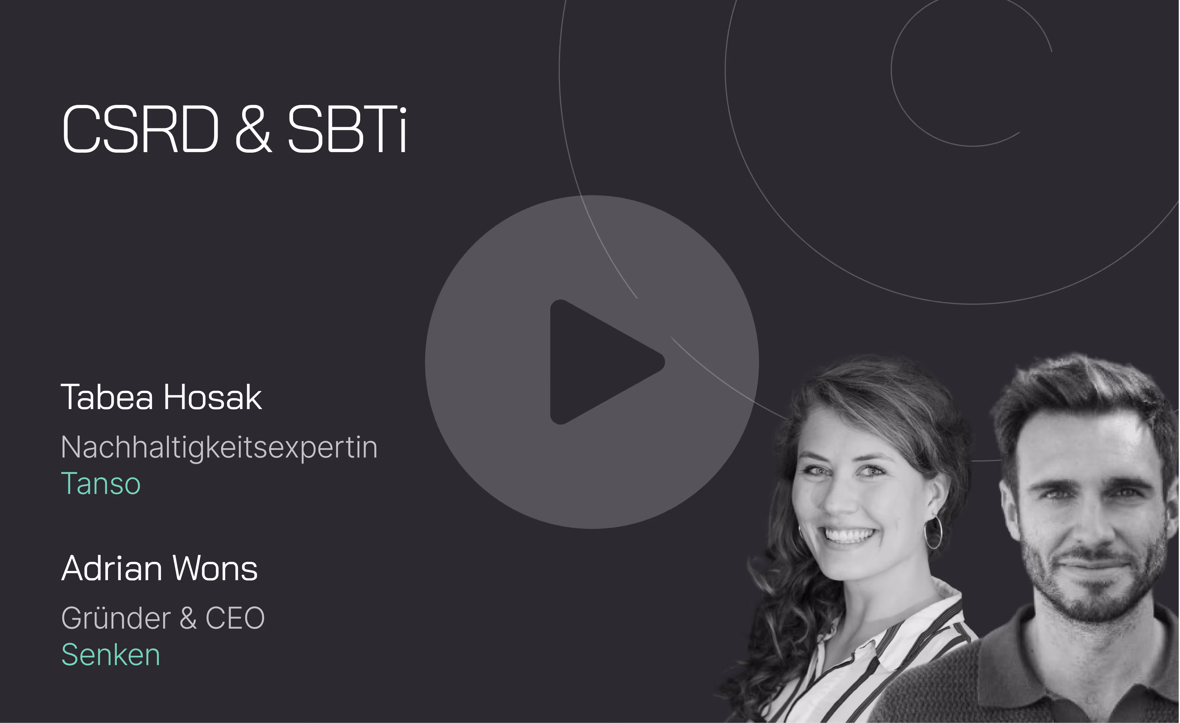 CSRD & SBTi - Tanso Webinar