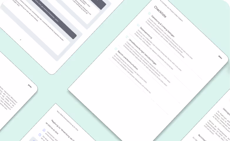 Checkliste: PCF-Anfragen 
