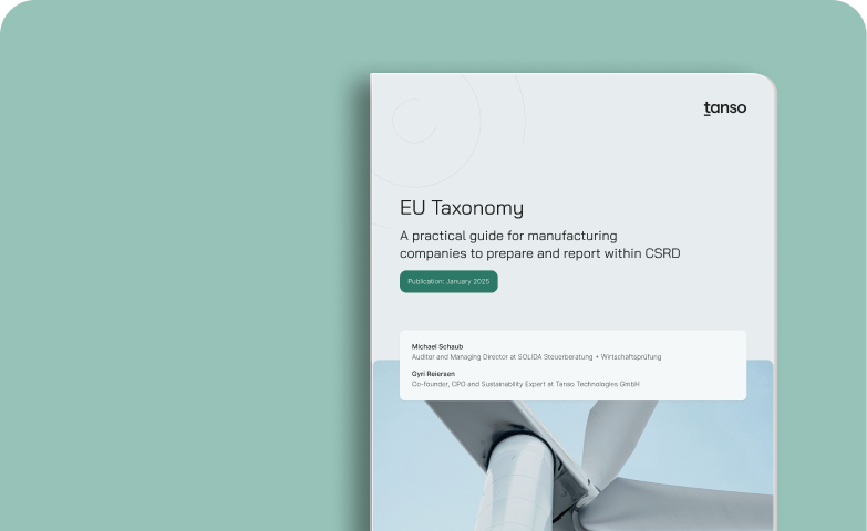 Page for downloading the EU Taxonomy Guide