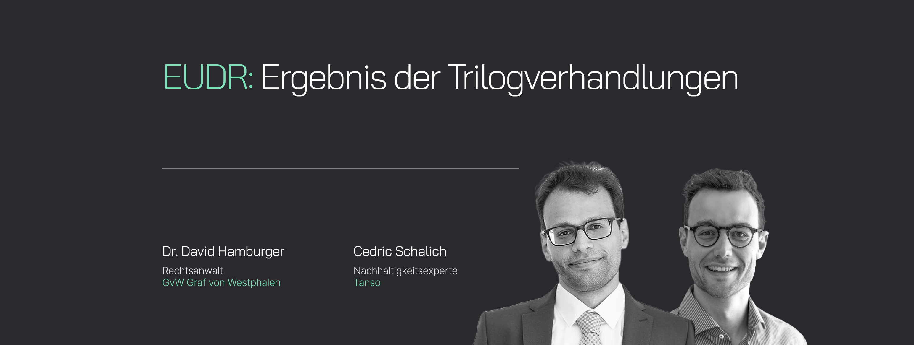 Webinar on the outcome of the EUDR trialogue negotiations