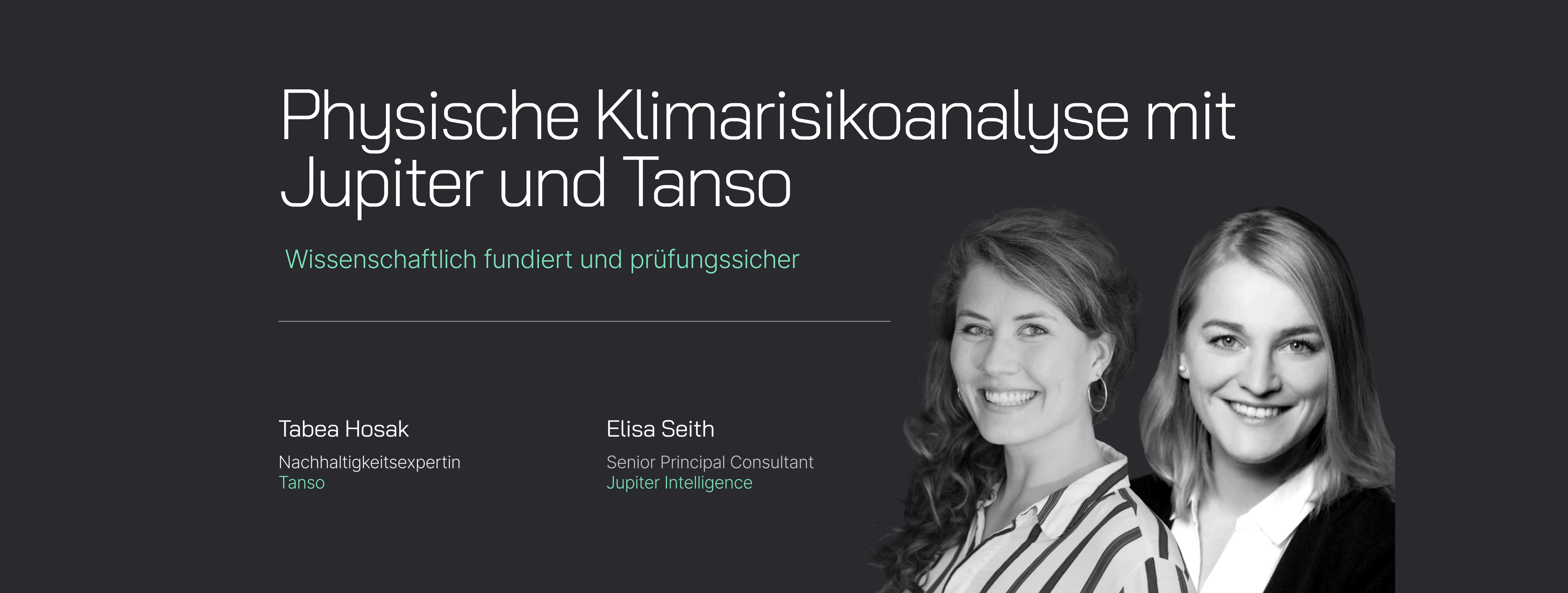 Webinar: Physical Climate Risk Analysis with Jupiter and Tanso