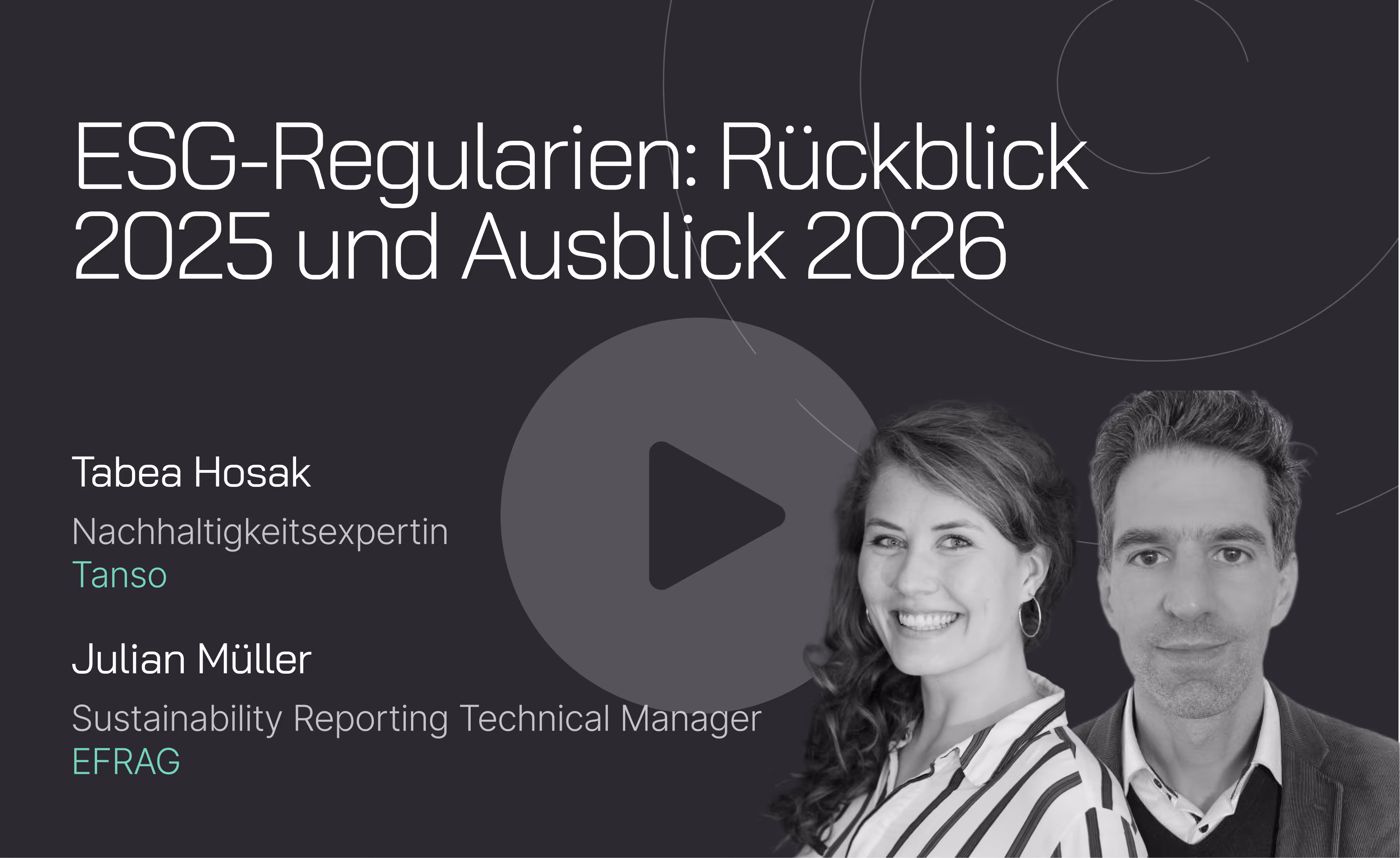 Webinar zu ESG-Regularien in der EU: Rückblick 2025 & Ausblick 2026