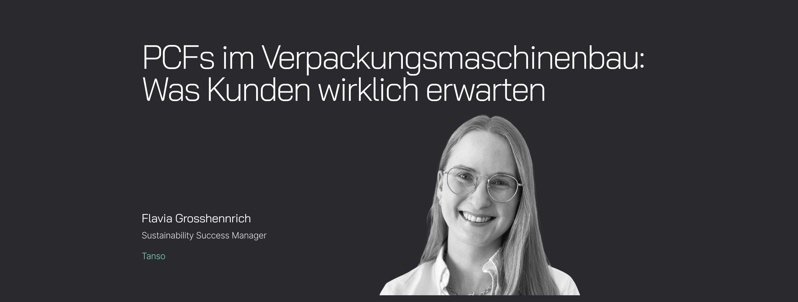 Praxiswebinar zu PCFs im Verpackungsmaschinenbau