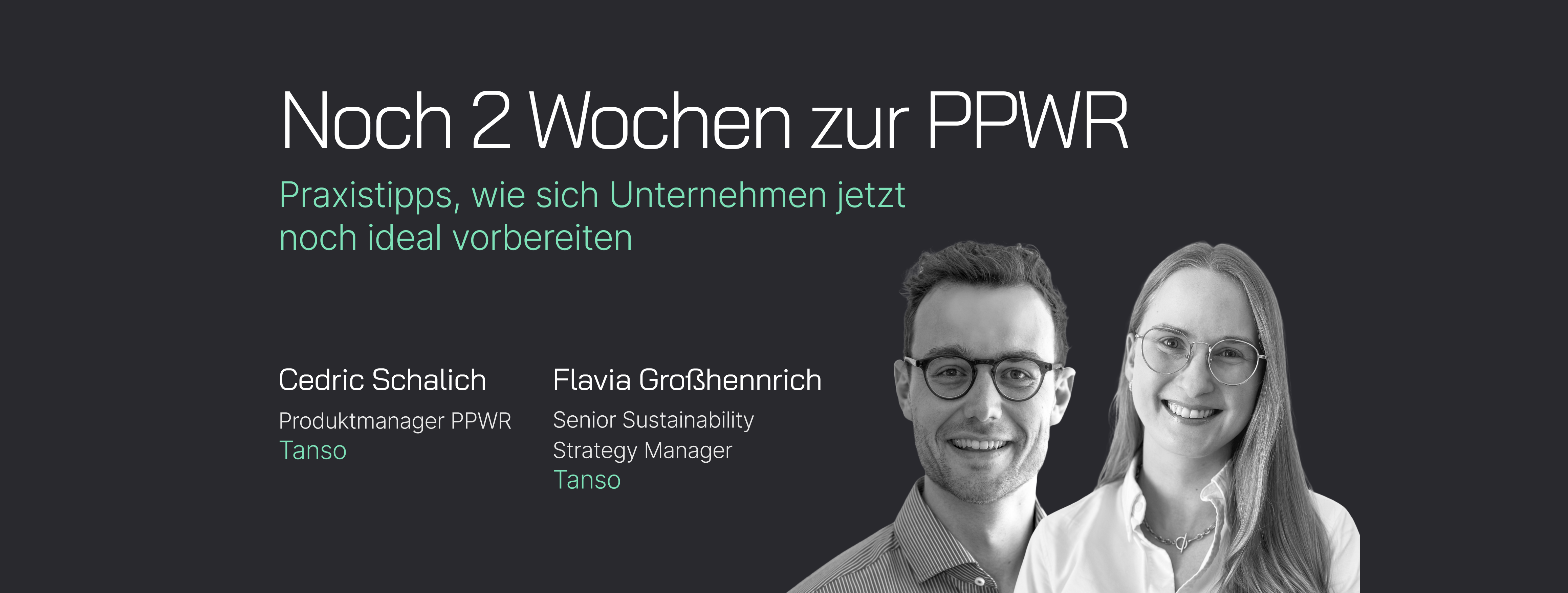 Webinar: 2 Weeks to PPWR – Practical Tips on How Companies Can Still Prepare Ideally
