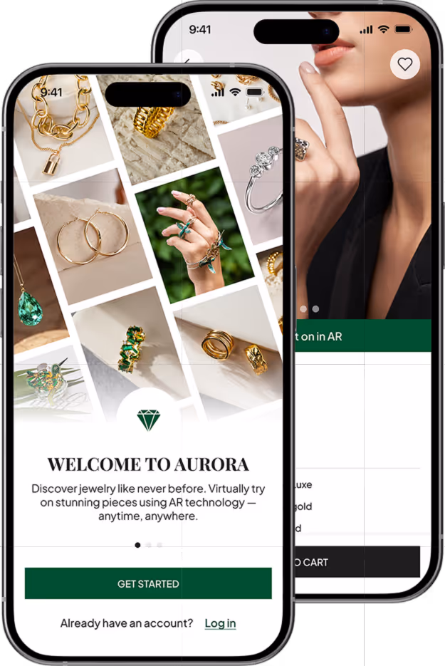 Aurora — web platform interface
