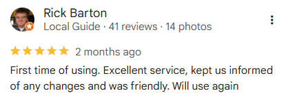 Google Review - Get Corfu Transfer