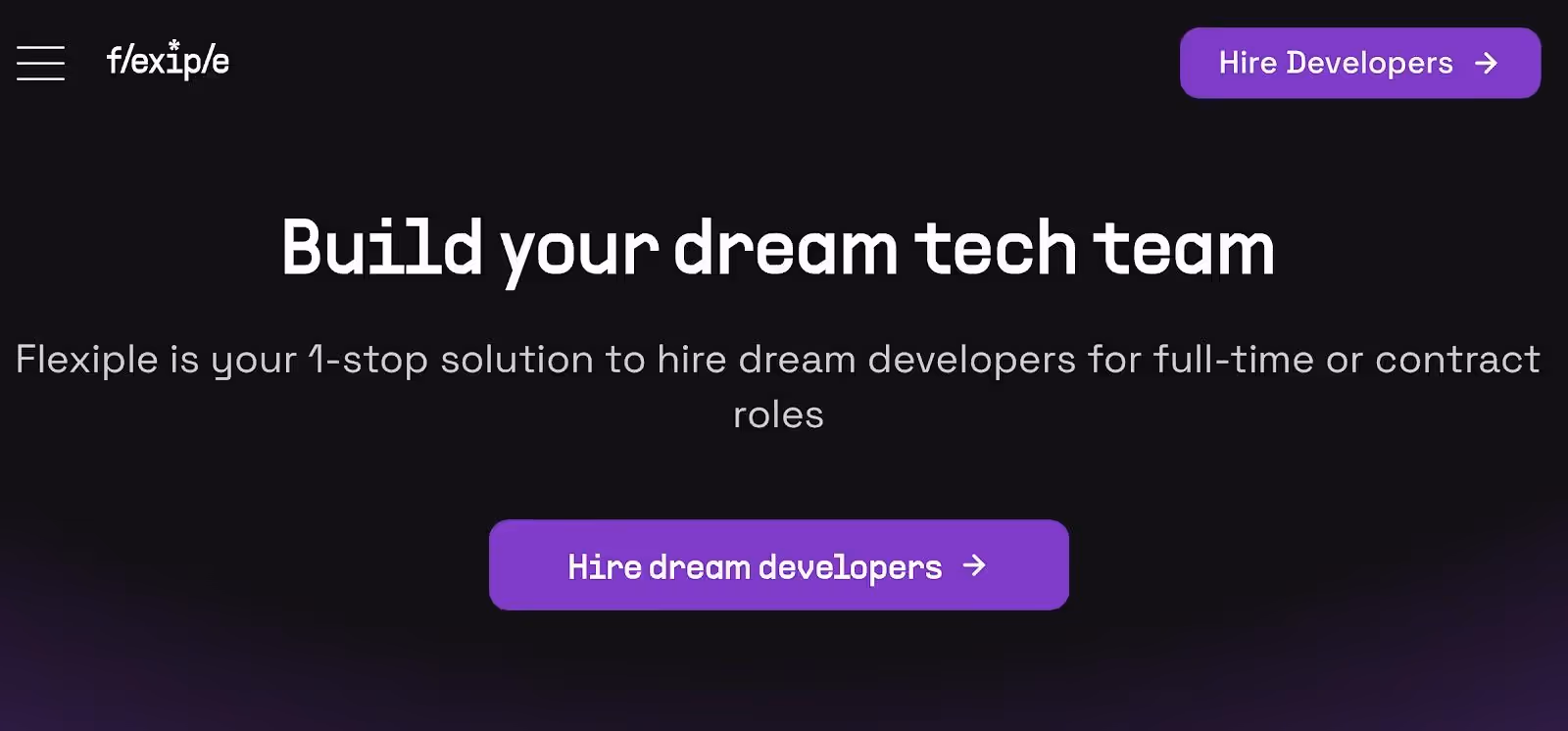 Flexiple: flexible contracting terms