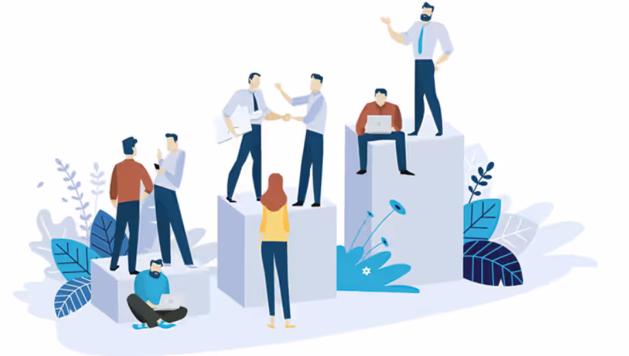 A sketch showcasing the joint work of web designers and developers