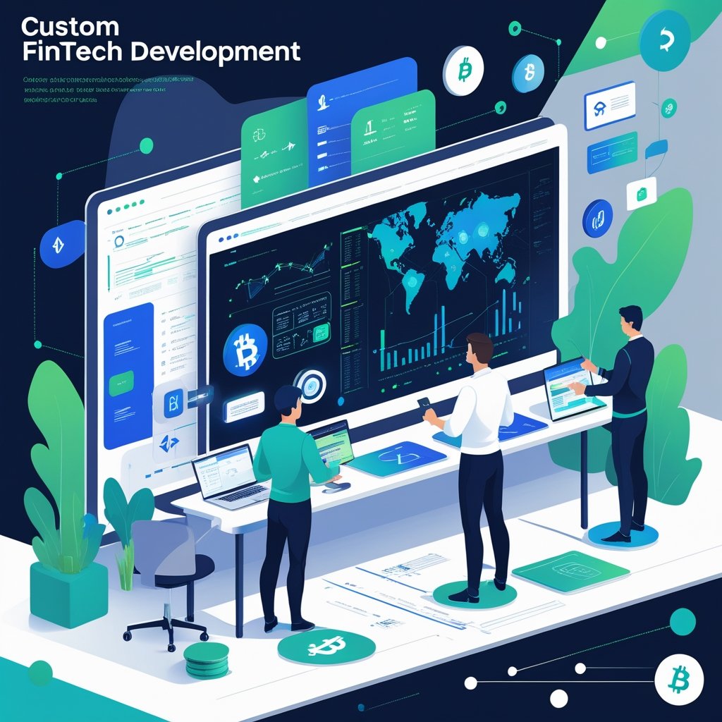 Backend team working on the app