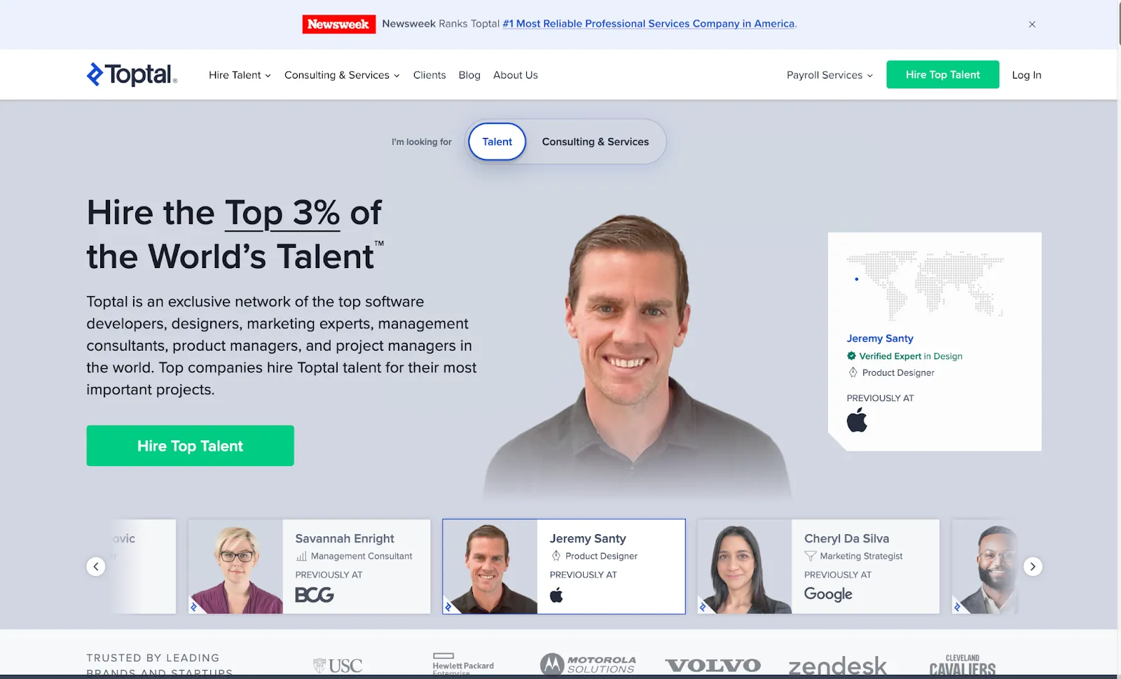 toptal hiring platform