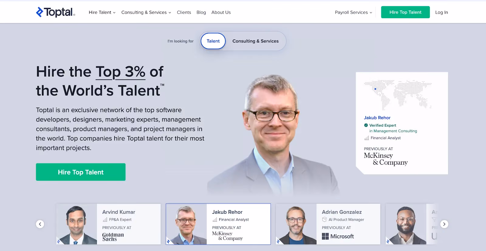 Toptal turing alternative