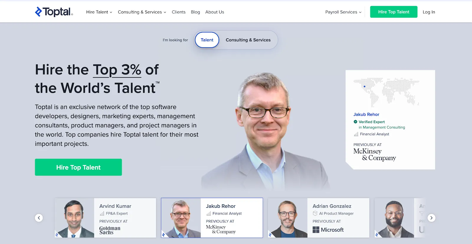 Toptal turing alternative