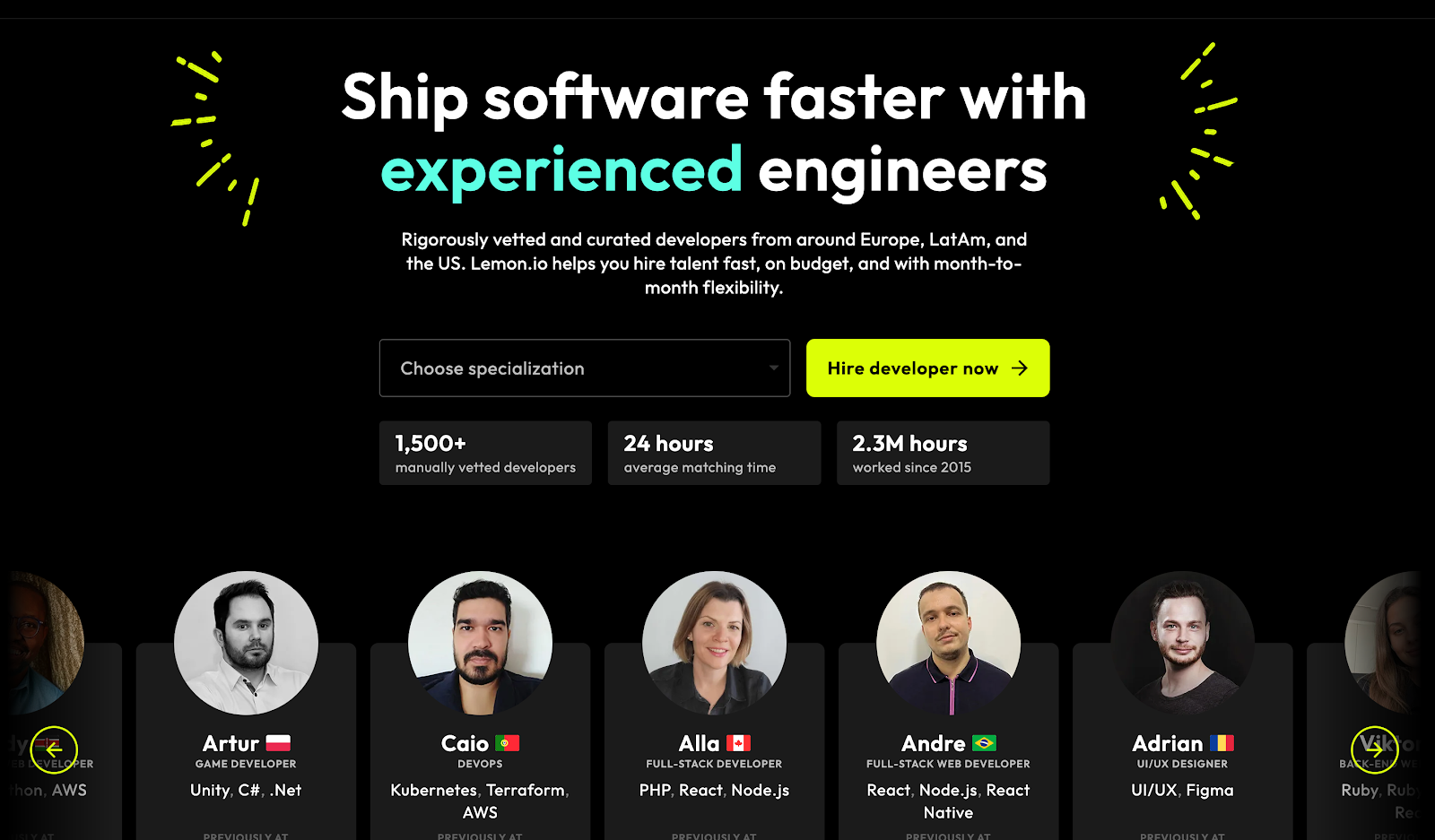 Lemon.io turing alternative