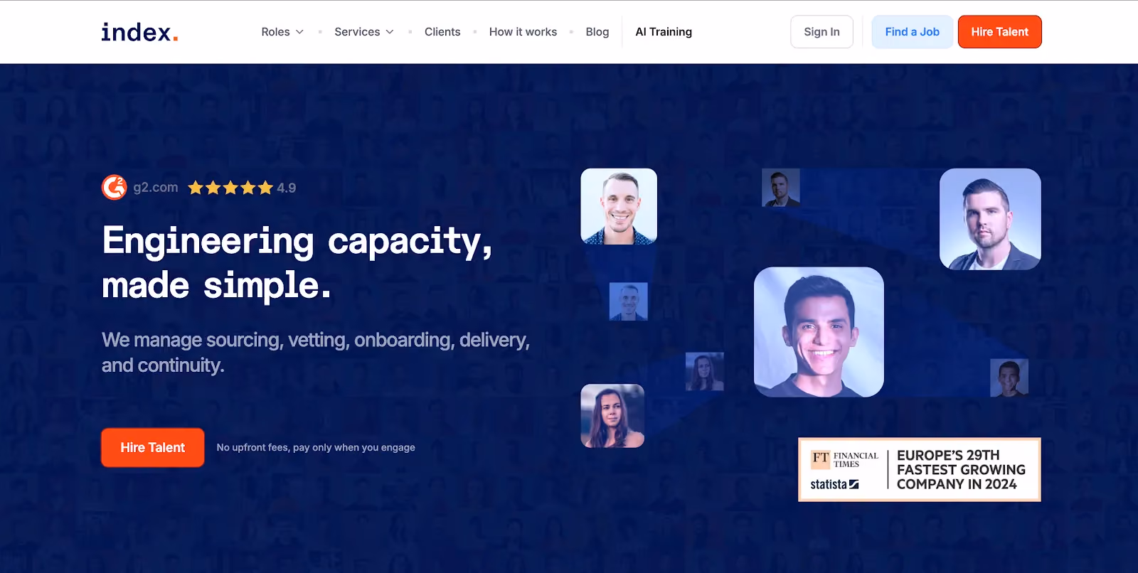 Index.dev turing alternative