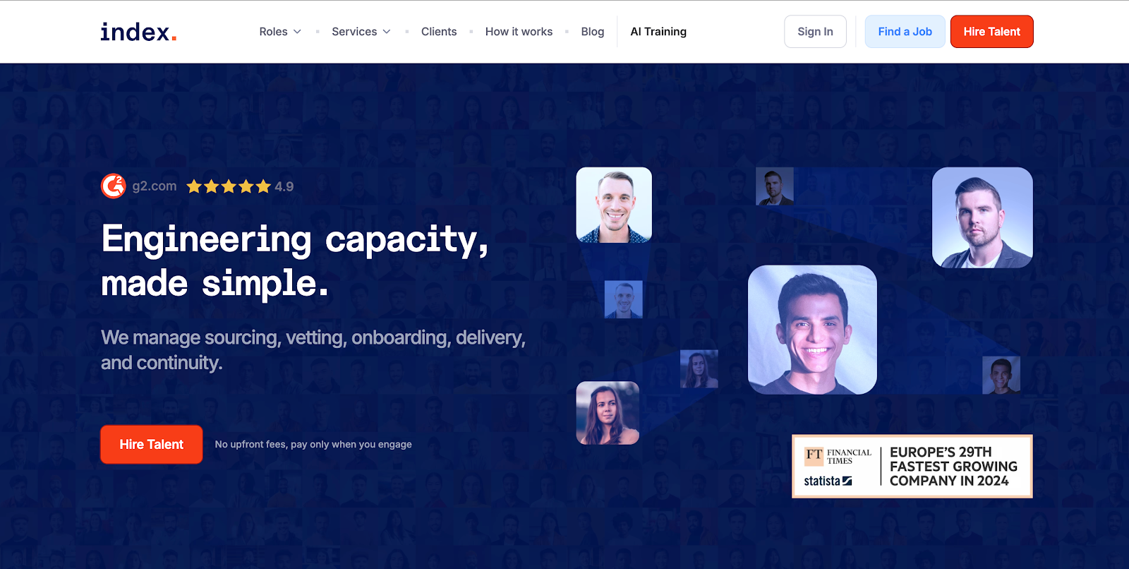 Index.dev turing alternative