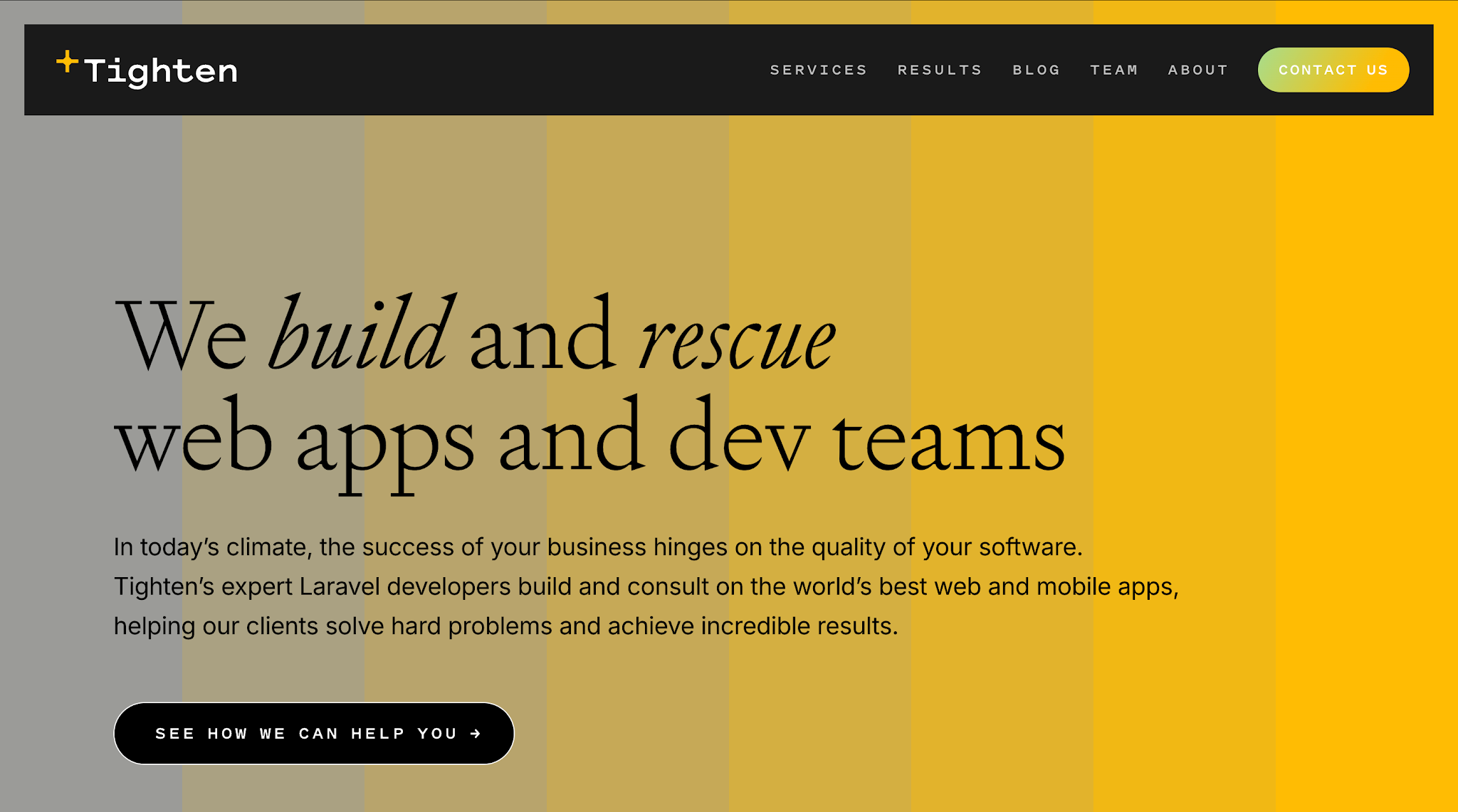 Website laravel web development agency