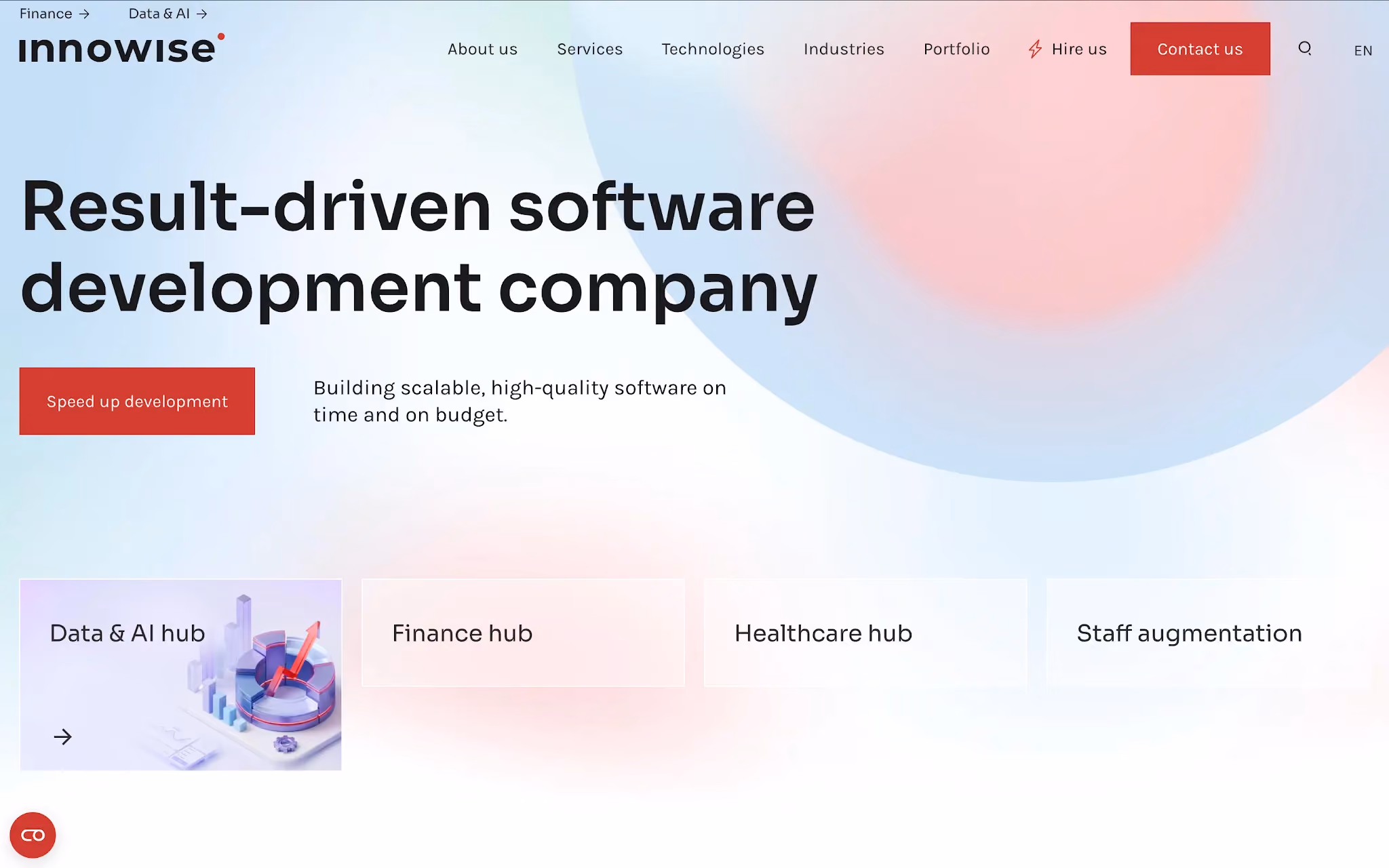 Innowise laravel development services company