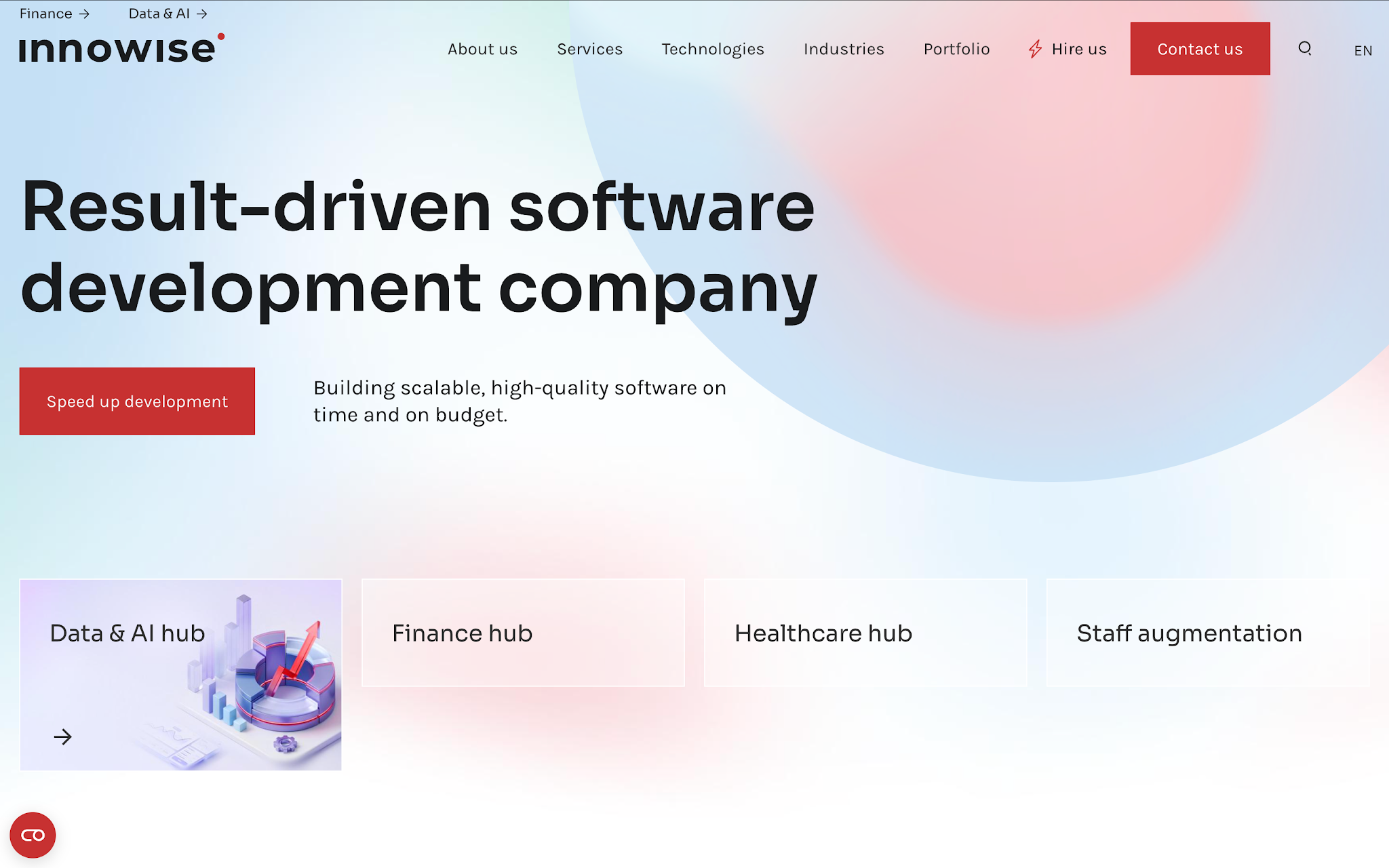 Innowise laravel development services company