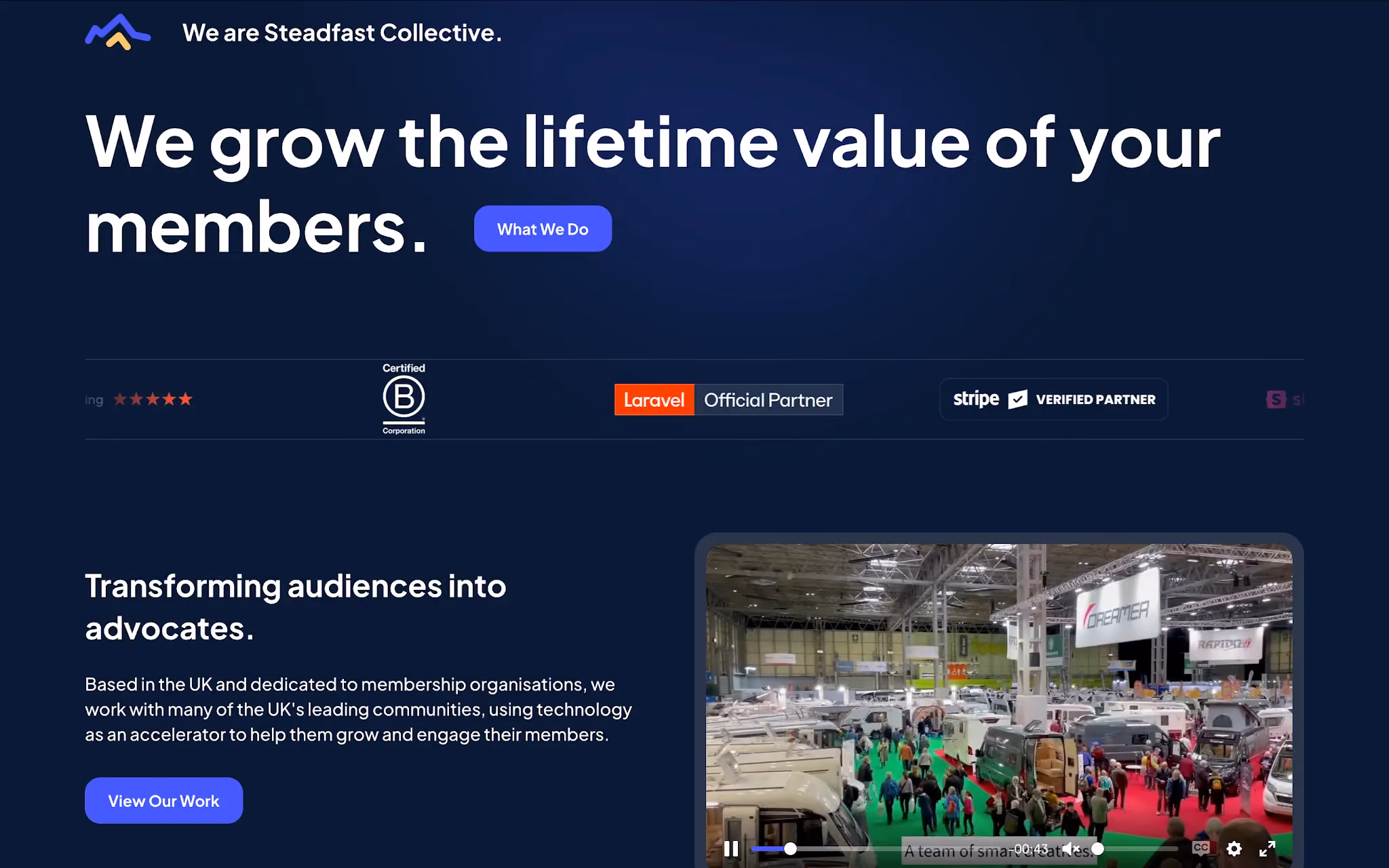 Steadfast Collective laravel website development company