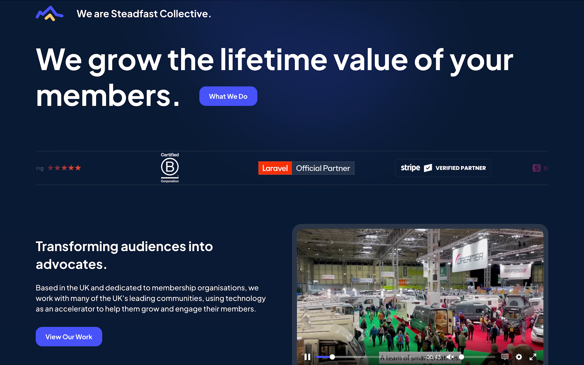 Steadfast Collective laravel website development company